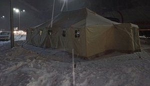 На в'їздах до Києва облаштували пункти обігріву для водіїв фур, - КМДА