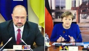 Состоялись первые виртуальные переговоры Шмыгаля и Меркель: имеем полную поддержку Украины со стороны Германии, - посол Мельник. ФОТОрепортаж