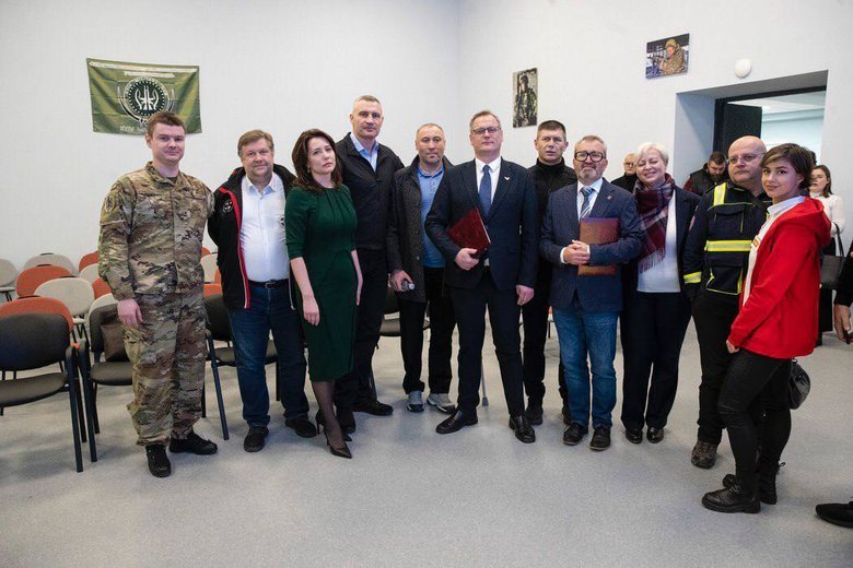 Кличко відкрив Мілітарі Хаб для ветеранів