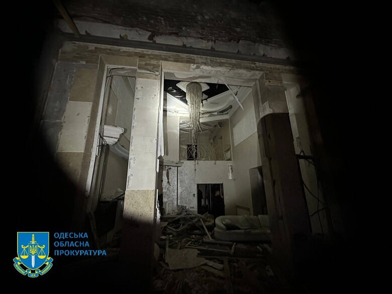Consequences of the Shahedi attack on Odesa region on 4 March 2025