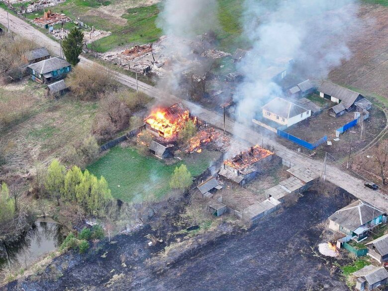 Обстріли Чернігівщини