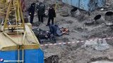 В Киеве упал строительный кран: два человека погибли. ФОТОрепортаж (Обновлено)