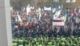 вр митинг палатки