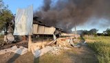 Russian forces destroyed an enterprise in the Kharkiv region