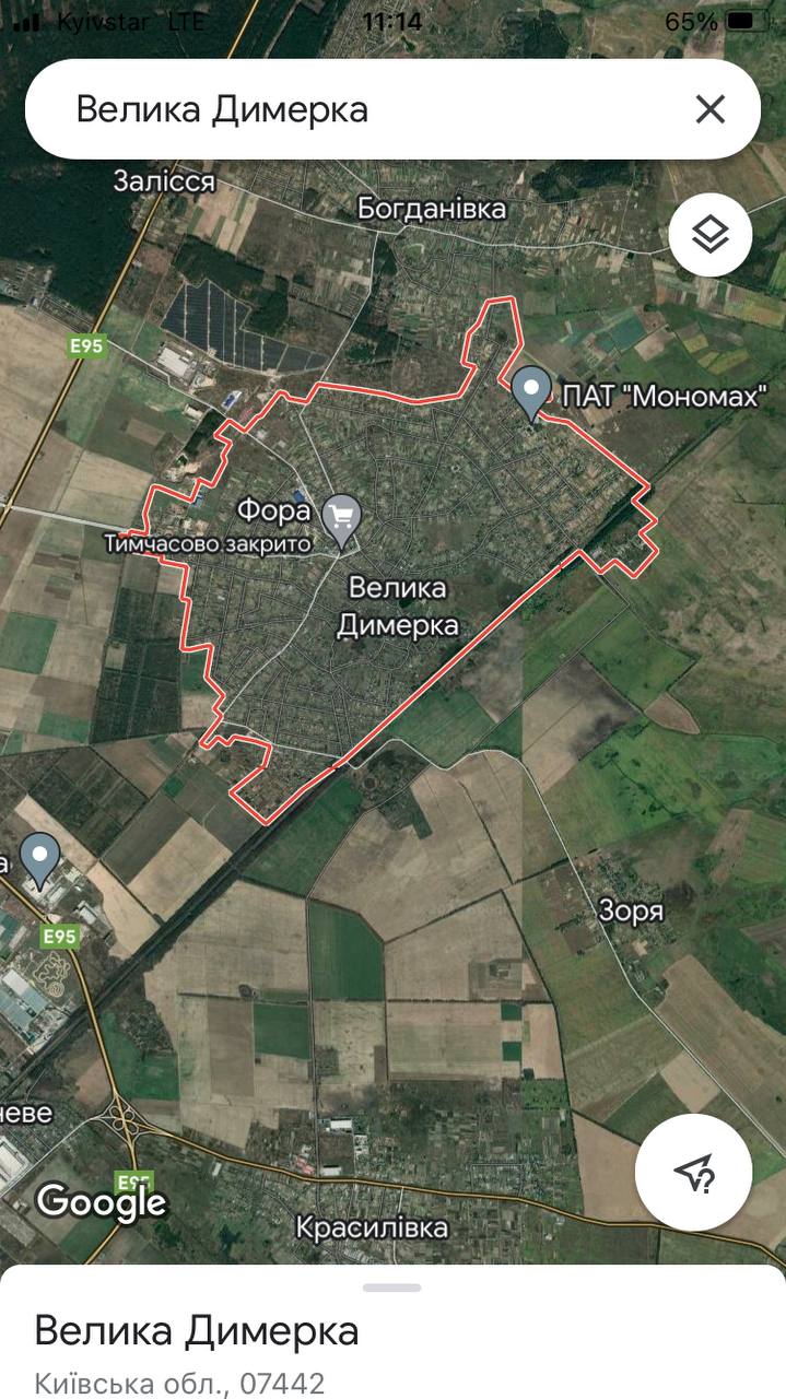 Velyka Dymerka in Kyiv region was liberated 03