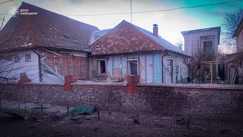 Consequences of the UAV attack on Kyiv region on 20 February 2025