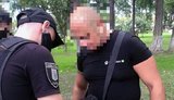 Угрожавшего ножом журналистам мужчину задержали в центре Киева, - Нацполиция. ФОТО