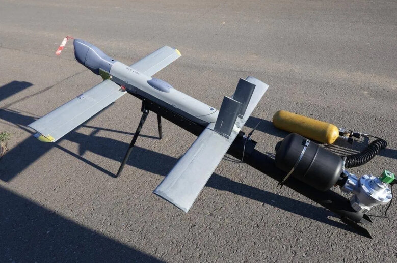 ГУР показало новий російський БпЛА V2U