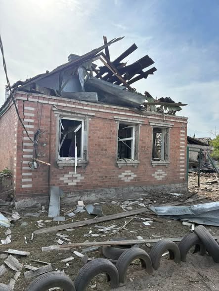 Russia struck Sloviansk with multiple launch rocket systems 