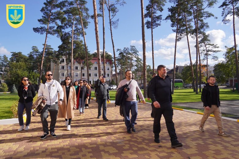 Delegation of Global South countries visited sites of Russian war crimes in Irpin 03