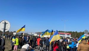 Активисты возобновили блокировку российских и белорусских фур на польской границе: очередь из грузовиков растянулась уже на 22 километра. ВИДЕО+ФОТОрепортаж
