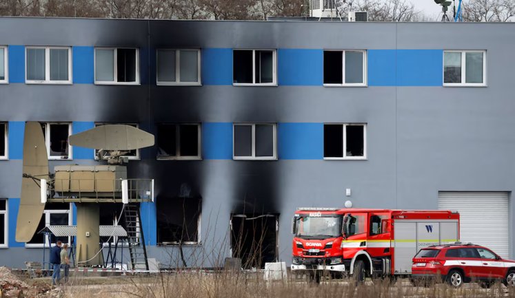 Three suspects in arson attack on defence factory in Czech Republic have been arrested