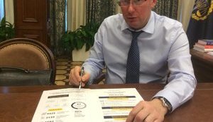 Юрий Луценко: "В кабинете Холодницкого зафиксированы слова и действия, после которых, с моей точки зрения, он больше там работать не может"