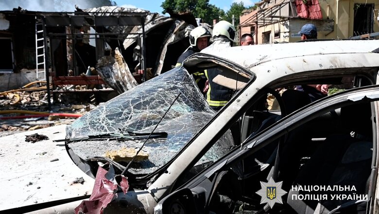 Russian attack on Poltava on 3 July