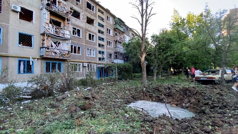 Rashysts struck five-story building in Kostyantynivka. 3 more communities of Donetsk region are under fire. There are dead, - Kyrylenko 02