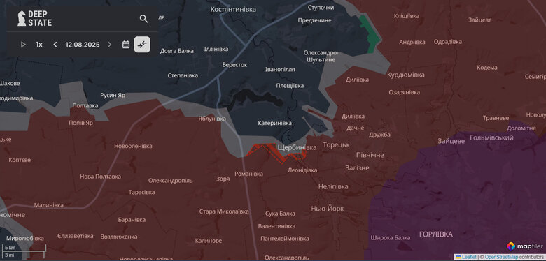 Росіяни просунулись на Донеччині