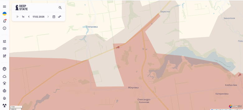 Бересток карта