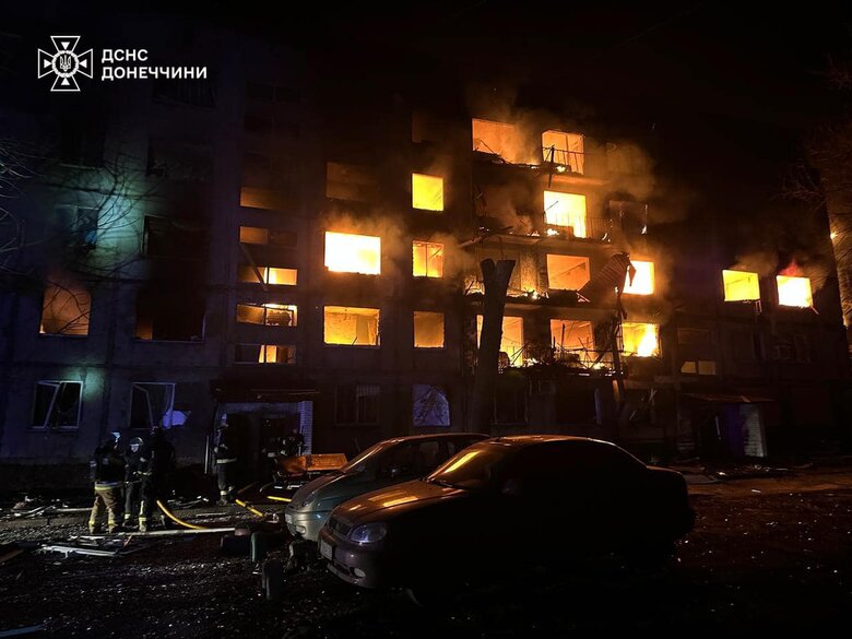 наслідки удару по Добропіллю