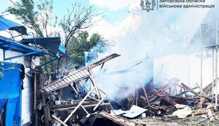 Росіяни атакували 14 населених пунктів на Запоріжжі за добу: семеро людей поранені