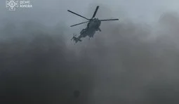 Київ після обстрілу 25 жовтня