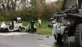 Легковик зіткнувся з вантажівкою на Львівщині: двоє загиблих. ВІДЕО+ФОТОрепортаж