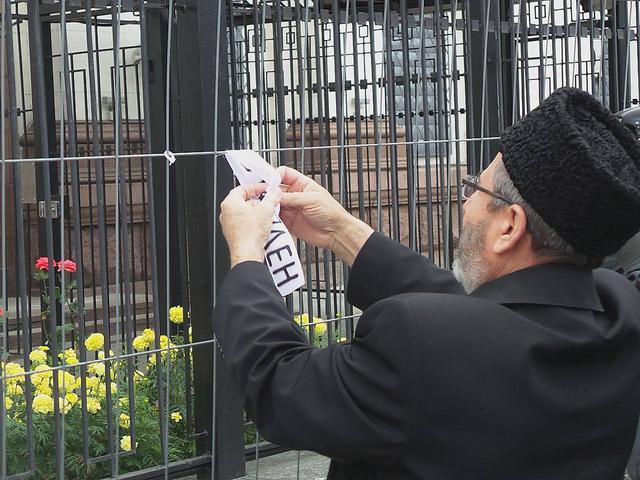 крым татары посольство пикет террор рф крымские