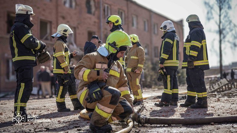 удар РФ по Киевской области