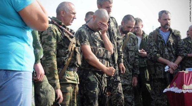 донецк похороны террористы