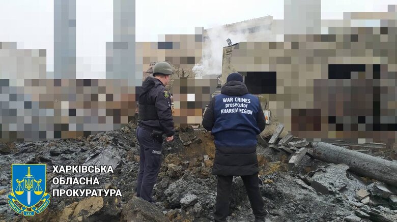 Наслідки ворожого обстрілу інфраструктури Харківщини 03