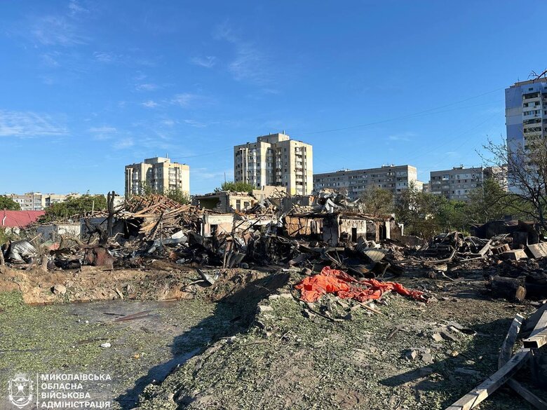 Shelling of Mykolaiv on 2 August