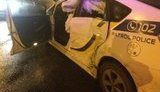 Пятеро полицейских пострадали за ночь в результате умышленного тарана их автомобилей, - Князев. ФОТО