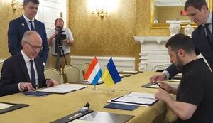 Ukraine and Luxembourg sign security agreement