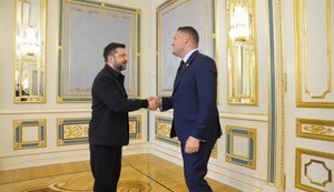 Президент Украины ведет переговоры с британским министром обороны