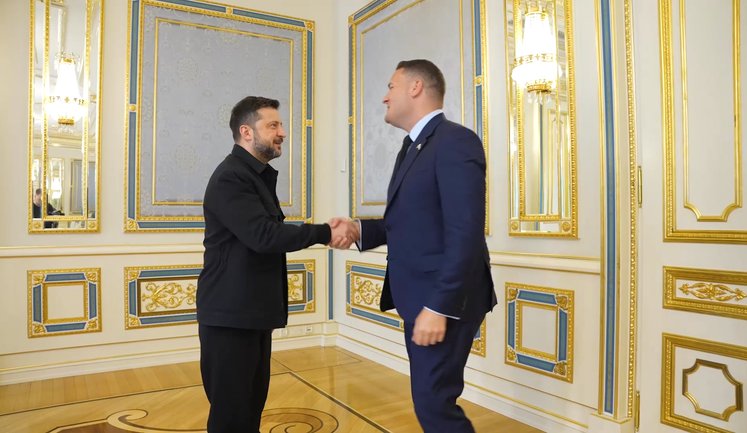 Zelenskyy discusses protection against ballistic missiles with UK Defense Secretary in Kyiv