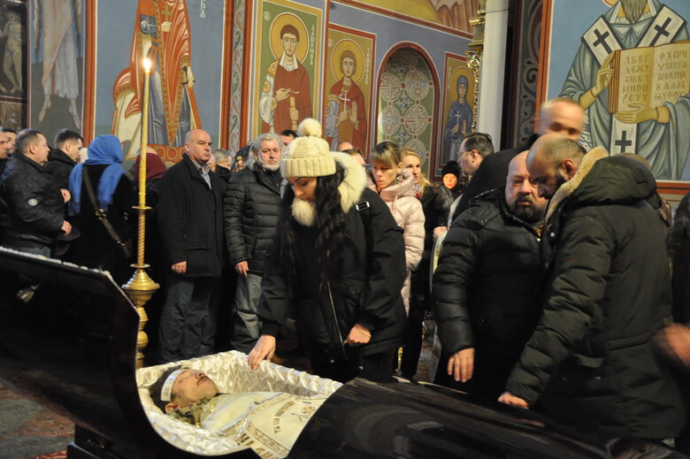 Із загиблим українським воїном Денисом Галушком попрощалися у Києві 28