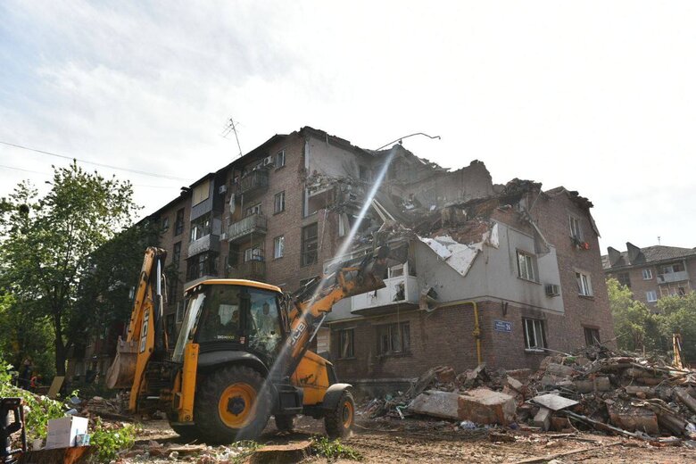 Наслідки обстрілу Харкова 31 травня