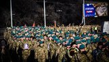 Воїни 36-ї ОБМП після повернення із зони ООС пройшли маршем вулицями Миколаєва. ФОТОрепортаж