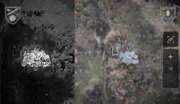 Бійці 66 бригади ліквідовують піхоту ворога під час спроби просунутися до позицій Сил оборони