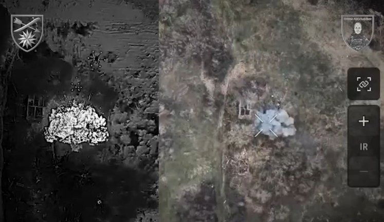 Воины 66-й ОМБр благодаря плотной "килл-зоне" ликвидируют пехоту РФ еще во время приближения к переднему краю позиций. ВИДЕО