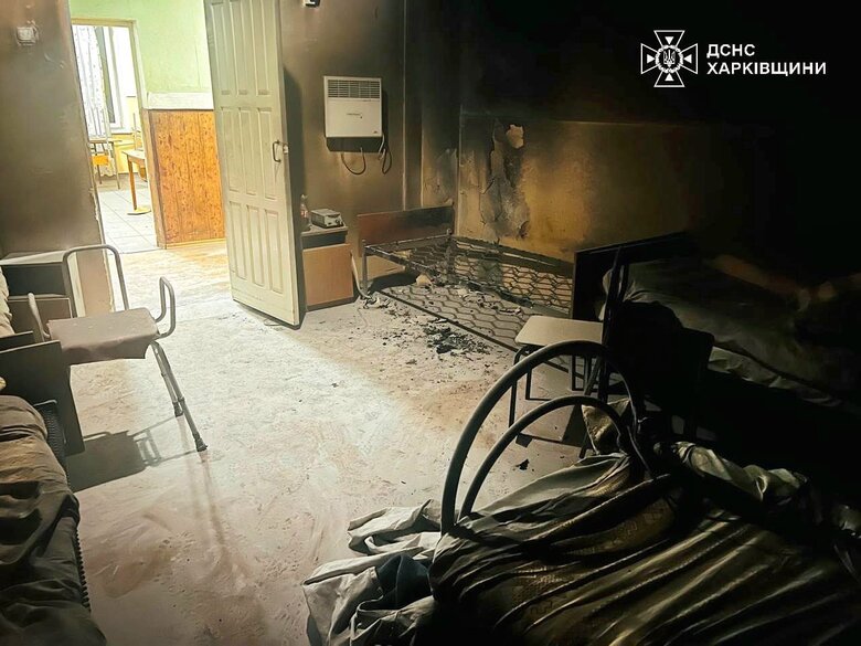 пожежа в інтернаті на Харківщині
