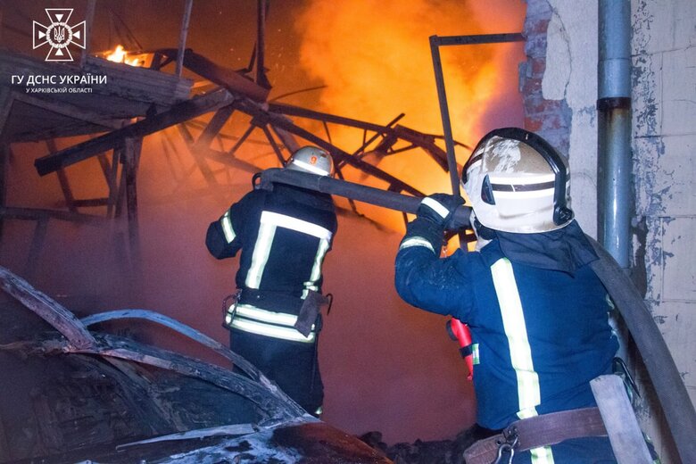 Consequences of drone attacks in Kharkiv and region: 5 fires broke out 08
