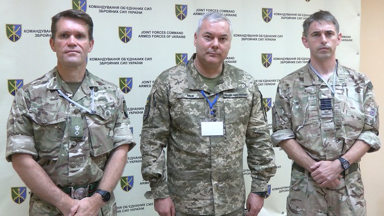 Командно-штабні навчання Обєднані зусилля - 2021: особовий склад відпрацював організацію діяльності штабу під час планування операцій 01