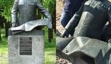Памятник Жукову демонтирован на Киевщине. ФОТО
