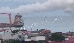 У мережі опубліковано кадри вибуху в затоці Петра Великого на Далекому Сході РФ: "Них#я себе сейчас у#бало". ВIДЕО