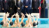 Enchanted Yanukovych and Synchronized Swimmers. PICTURE OF THE DAY