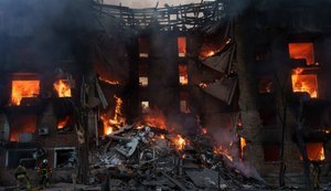 Київ після обстрілу
