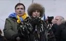 На мітингу Саакашвілі виступила євродепутат Коллінз, яка голосувала проти асоціації Україна-ЄС. ФОТО