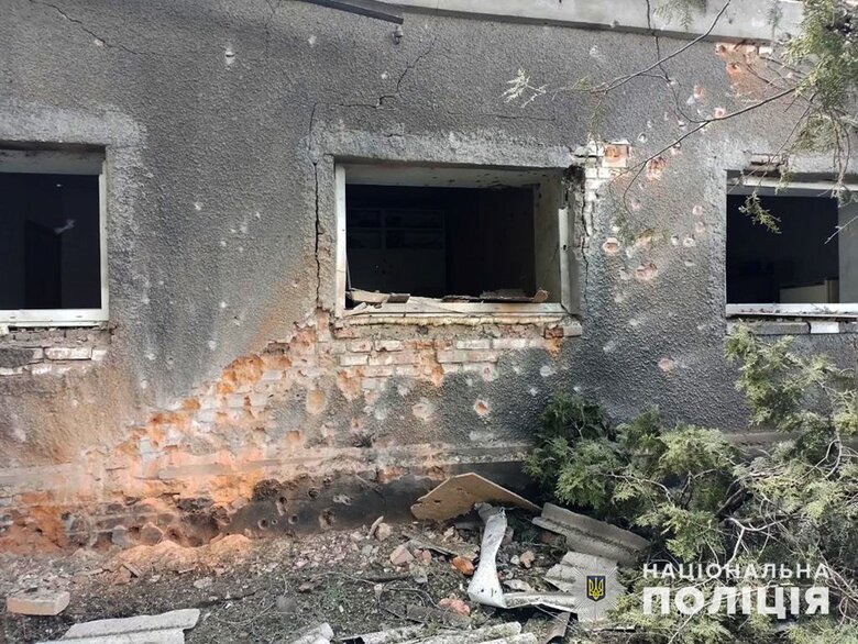 Consequences of enemy shelling of Zaporizhzhia region 04