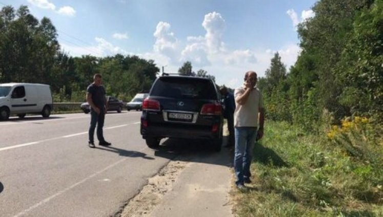 Кортеж олігарха Димінського потрапив у смертельну ДТП під Львовом, - ZAXID.NET. ФОТО