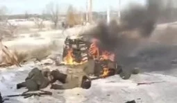 Украинские Силы обороны нанесли удар по колонне техники и ликвидировали 10 рашистов